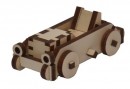 dřevěná skládačka auto mini