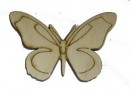 Motýlek na vybarvení 2